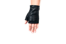Load image into Gallery viewer, 100% Italian Leather Fingerless Driving Gloves Sun Protection

